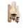 Brilagi - LED Væglampe COTTAGE 2xE14/40W/230V eg/brun
