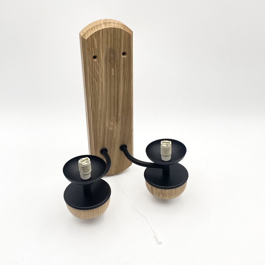 Brilagi - LED Væglampe COTTAGE 2xG9/40W/230V eg/hvid