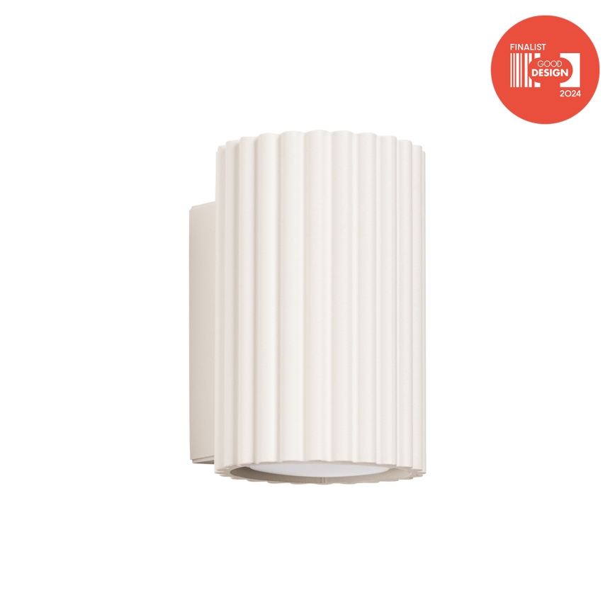 Brilagi - LED væglampe CRESTO 1xGU10/10W/230V 10 cm cremefarvet