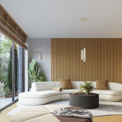 Brilagi - LED væglampe CRESTO 1xGU10/10W/230V 10 cm cremefarvet