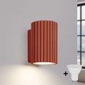 BRILAGI - LED væglampe CRESTO 1xGU10/10W/230V 10 cm orange