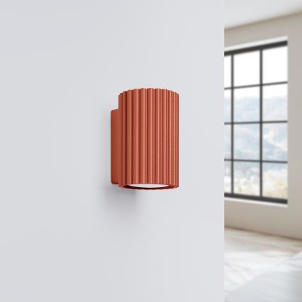 BRILAGI - LED væglampe CRESTO 1xGU10/10W/230V 10 cm orange