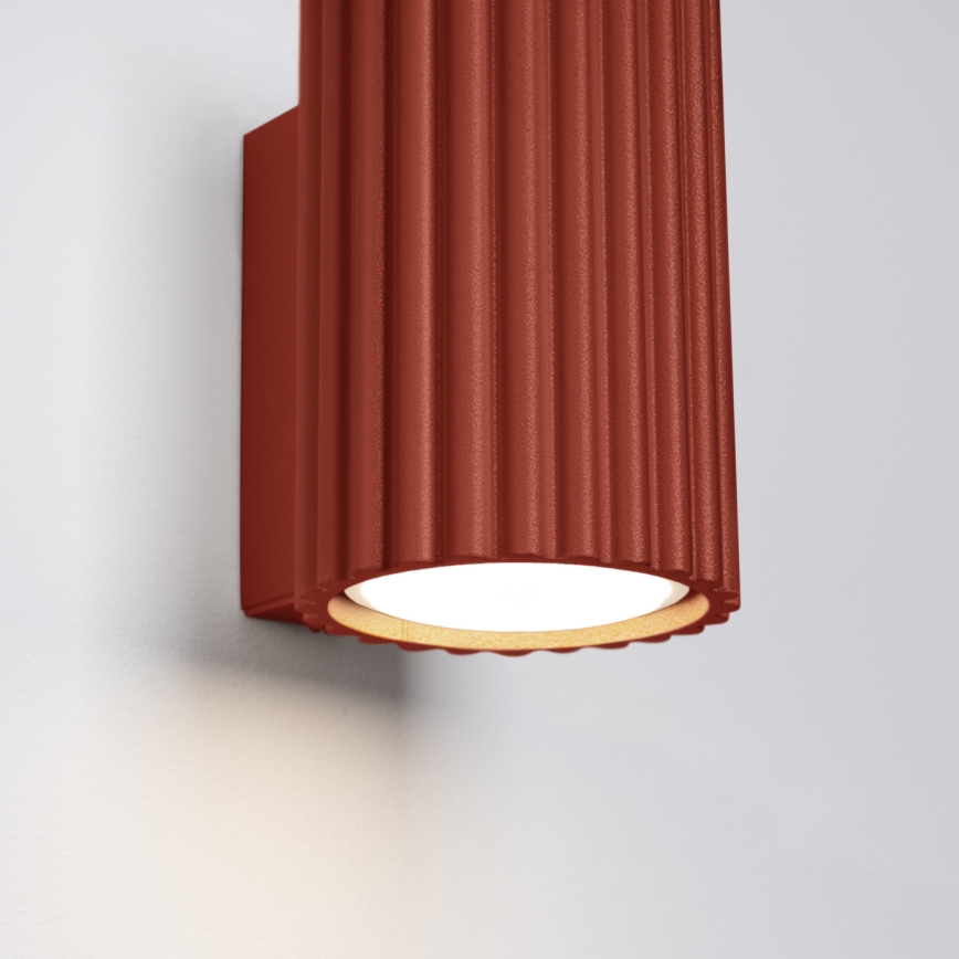 BRILAGI - LED væglampe CRESTO 1xGU10/10W/230V 10 cm orange
