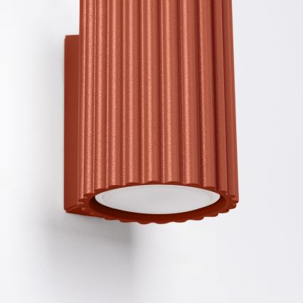 BRILAGI - LED væglampe CRESTO 1xGU10/10W/230V 10 cm orange