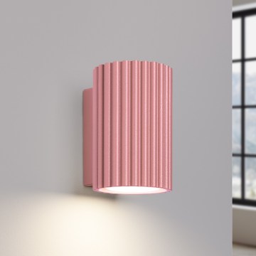 Brilagi - LED væglampe CRESTO 1xGU10/10W/230V 10 cm rosa