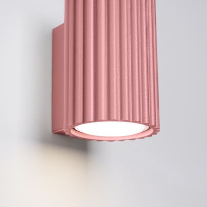 Brilagi - LED væglampe CRESTO 1xGU10/10W/230V 10 cm rosa