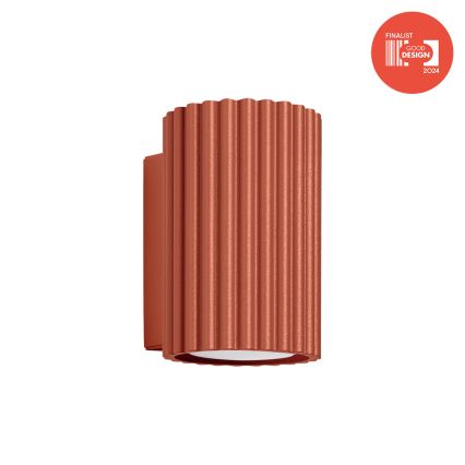 Brilagi - LED-væglampe CRESTO 1xGU10/10W/230V 10 cm rød