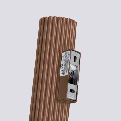 Brilagi - LED væglampe CRESTO 2xGU10/10W/230V 20 cm brun