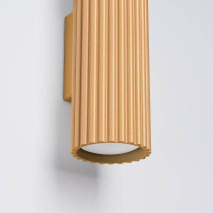 Brilagi - LED-væglampe CRESTO 2xGU10/10W/230V 20 cm guld