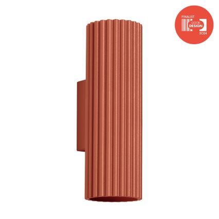 Brilagi - LED væglampe CRESTO 2xGU10/10W/230V 20 cm rød