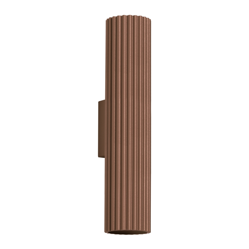 Brilagi - LED væglampe CRESTO 2xGU10/10W/230V 30 cm brun