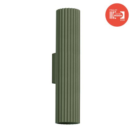 Brilagi - LED-væglampe CRESTO 2xGU10/10W/230V 30 cm grøn