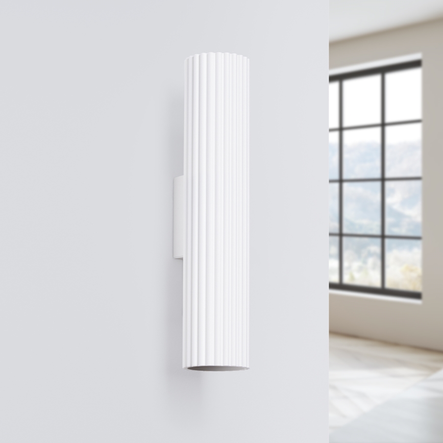 Brilagi - LED væglampe CRESTO 2xGU10/10W/230V 30 cm hvid
