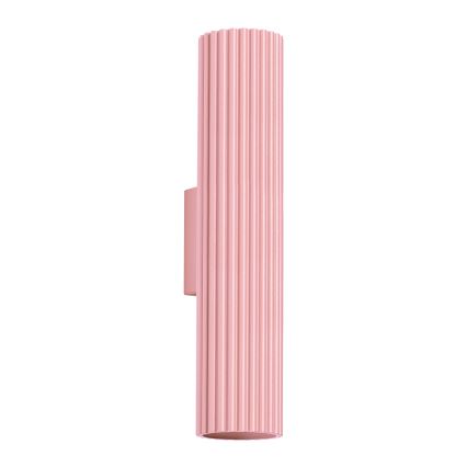 Brilagi - LED-væglampe CRESTO 2xGU10/10W/230V 30 cm rosa