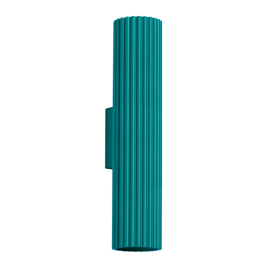 Brilagi - LED væglampe CRESTO 2xGU10/10W/230V 30 cm turkis
