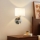 Brilagi - LED væglampe DAYA 1xE14/40W/230V + LED/3W hvid/mat krom