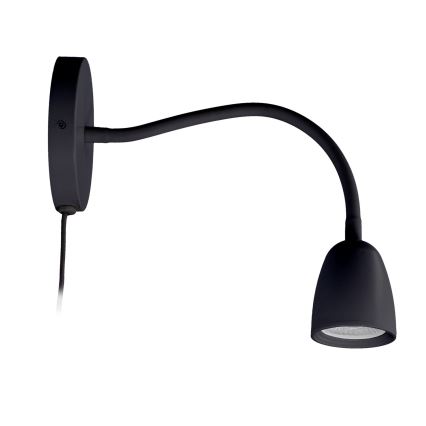 Brilagi - LED væglampe dæmpbar LED/4W/230V sort