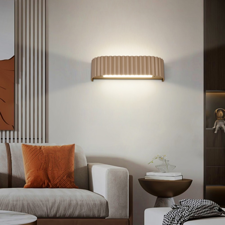 Brilagi - LED-væglampe FALCON MODERN LED/10W/230V 30 cm 3000/4500/6000K beige