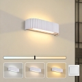 Brilagi - LED væglampe FALCON MODERN LED/10W/230V 30 cm 3000/4500/6000K hvid