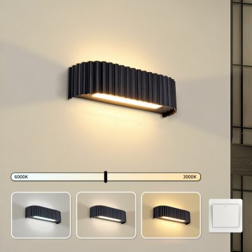 Brilagi - LED Væglampe FALCON MODERN LED/10W/230V 30 cm 3000/4500/6000K sort