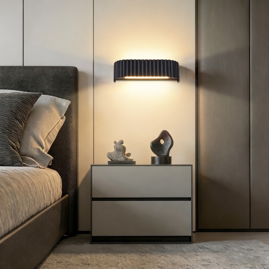 Brilagi - LED Væglampe FALCON MODERN LED/10W/230V 30 cm 3000/4500/6000K sort