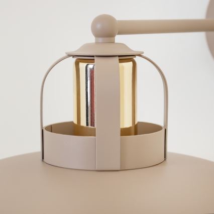 Brilagi - LED Væglampe FLAMENGO 1xE27/60W/230V beige