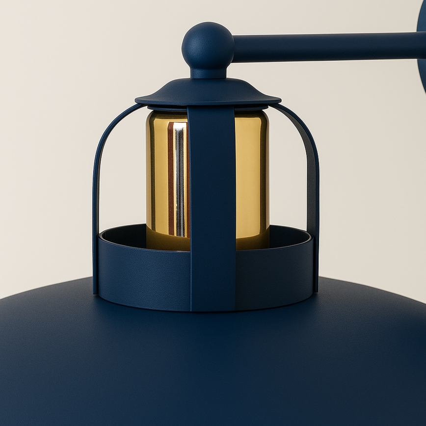 Brilagi - LED Væglampe FLAMENGO 1xE27/60W/230V blå