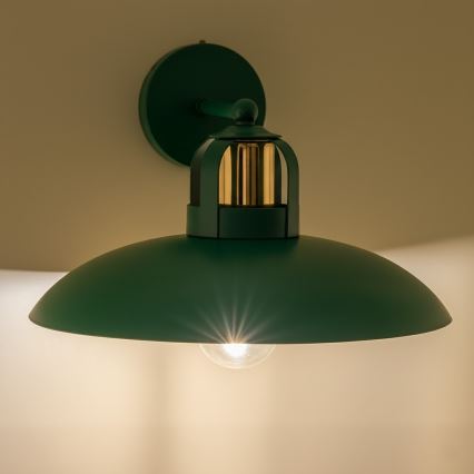 Brilagi - LED Væglampe FLAMENGO 1xE27/60W/230V grøn