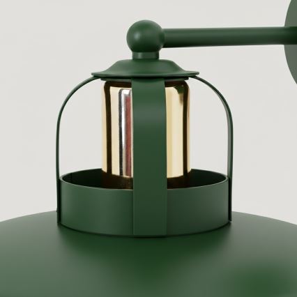 Brilagi - LED Væglampe FLAMENGO 1xE27/60W/230V grøn