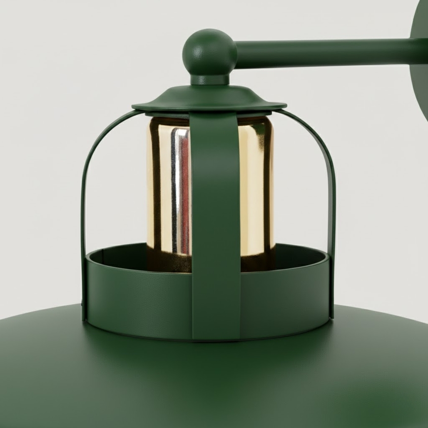 Brilagi - LED Væglampe FLAMENGO 1xE27/60W/230V grøn