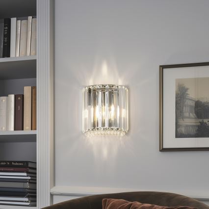 Brilagi - LED Væglampe i krystal GLAMOUR 1xG9/42W/230V