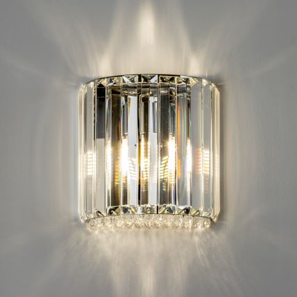 Brilagi - LED Væglampe i krystal GLAMOUR 1xG9/42W/230V