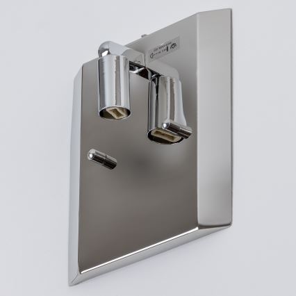 Brilagi - LED Væglampe i krystal GLAMOUR 1xG9/42W/230V