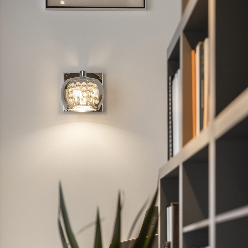 Brilagi - LED Væglampe i krystal JEWEL 1xG9/42W/230V