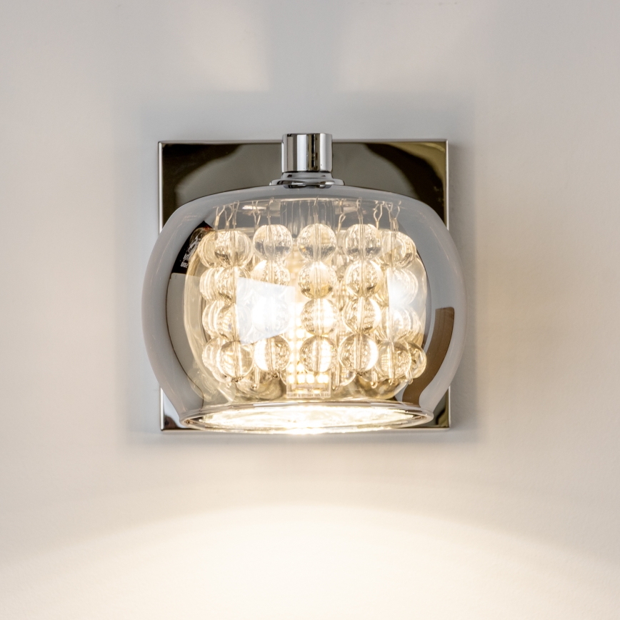 Brilagi - LED Væglampe i krystal JEWEL 1xG9/42W/230V