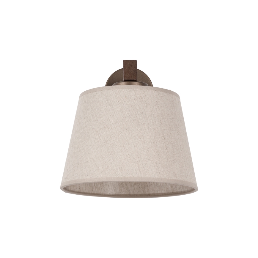 BRILAGI - LED Væglampe LATTE 1xE27/15W/230V fyrretræ/beige
