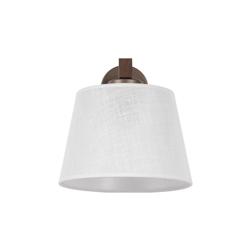 BRILAGI - LED væglampe LATTE 1xE27/15W/230V fyrtræ/hvid