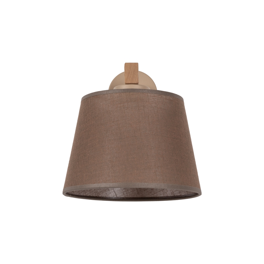 BRILAGI - LED væglampe LATTE SABIA 1xE27/15W/230V fyrretræ/brun