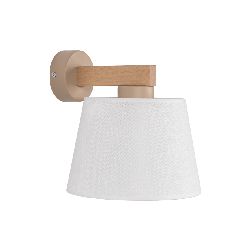 BRILAGI - LED væglampe LATTE SABIA 1xE27/15W/230V fyrretræ/hvid