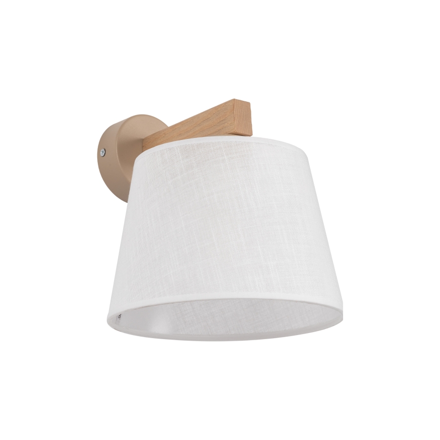BRILAGI - LED væglampe LATTE SABIA 1xE27/15W/230V fyrretræ/hvid