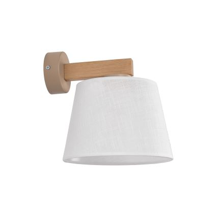 BRILAGI - LED væglampe LATTE SABIA 1xE27/15W/230V fyrretræ/hvid