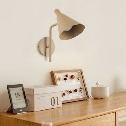 Brilagi - LED-væglampe LUCERA LED/3W/230V beige