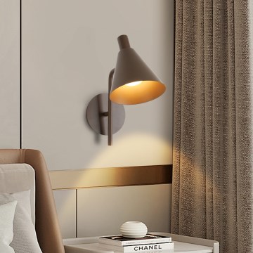 Brilagi - LED væglampe LUCERA LED/3W/230V brun