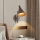 Brilagi - LED væglampe LUCERA LED/3W/230V brun