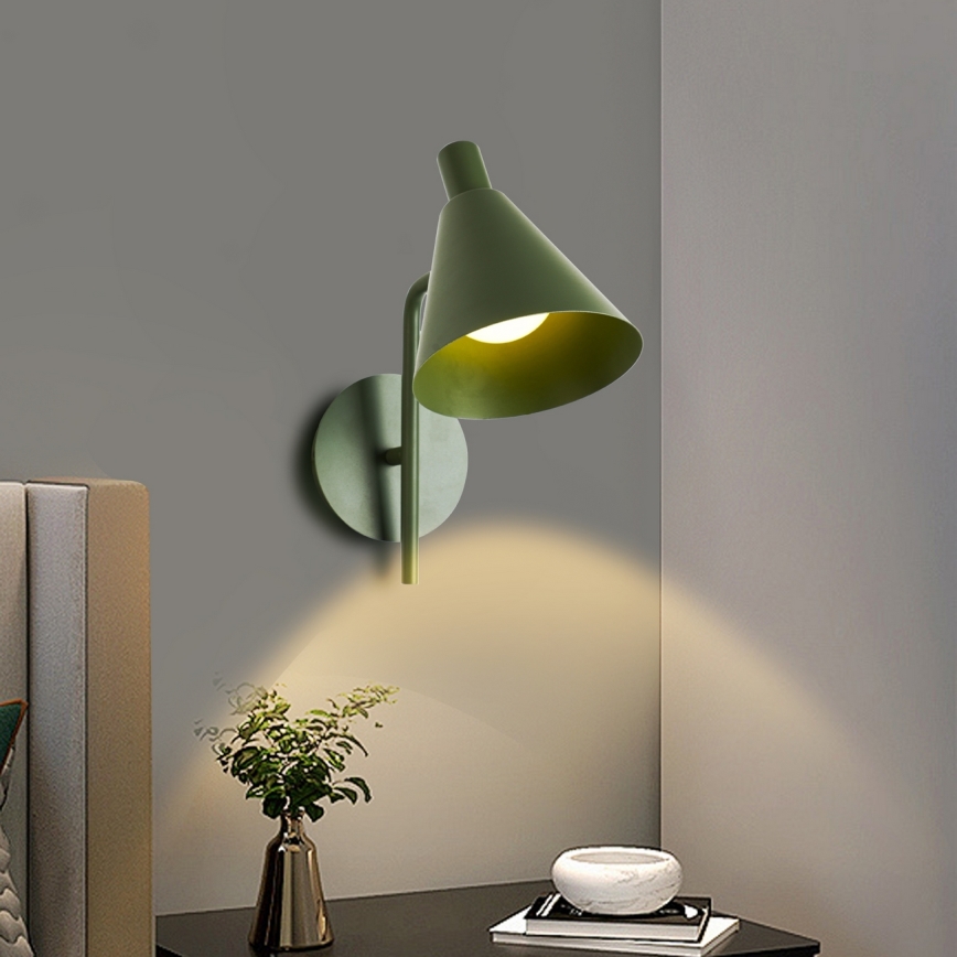 Brilagi - LED væglampe LUCERA LED/3W/230V grøn