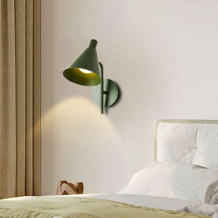 Brilagi - LED væglampe LUCERA LED/3W/230V grøn