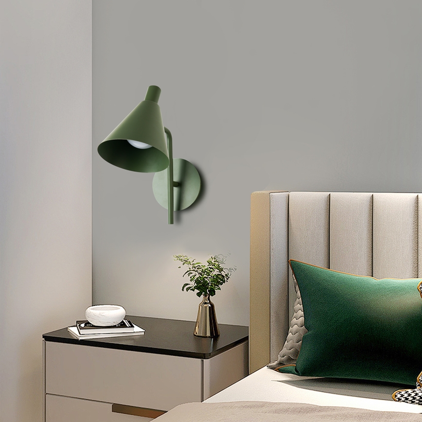 Brilagi - LED væglampe LUCERA LED/3W/230V grøn