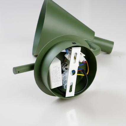 Brilagi - LED væglampe LUCERA LED/3W/230V grøn