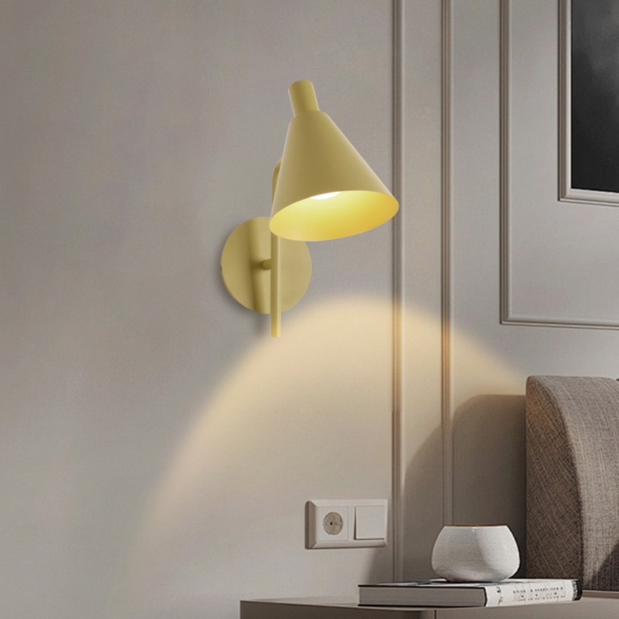 Brilagi - LED væglampe LUCERA LED/3W/230V gul