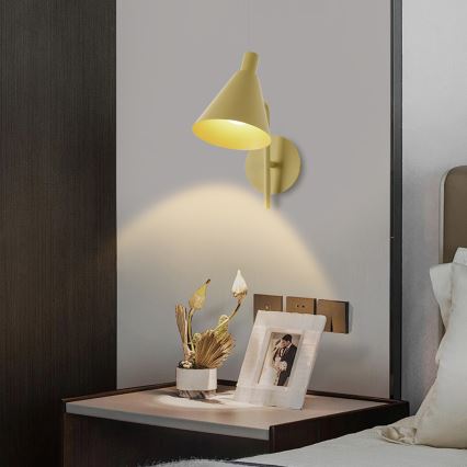Brilagi - LED væglampe LUCERA LED/3W/230V gul